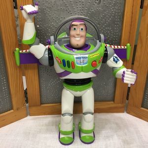 Disney Toy story 4 Buzz Lightyear 12" Talking Action Figure Bonnie on Foot Works